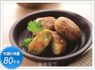 亚洲海鲜薯球的做法步骤：1