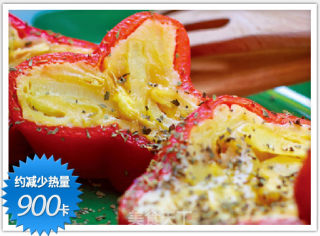 辣椒卷土豆鸡蛋饼的做法步骤：1