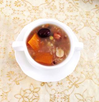 【南瓜绿豆粥】--电压力锅别样风味的南瓜粥的做法步骤：6