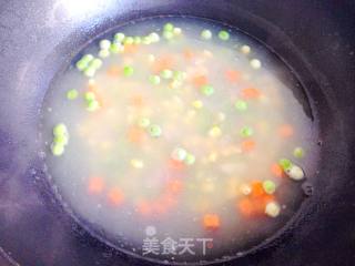 【私房彩蔬鸡汤蝴蝶面】--宝宝最爱的无添加自制蝴蝶面的做法步骤：11