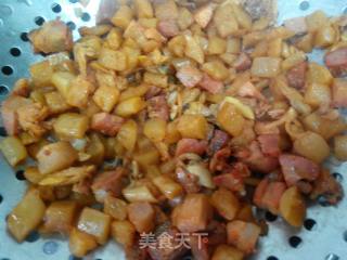 豆角炒花蛤肉的做法步骤：6