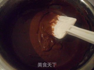 酒心巧克力酱蛋糕的做法步骤：8