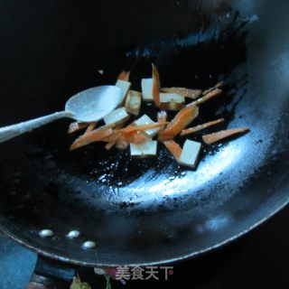 豆腐胡萝卜煮粉的做法步骤：2
