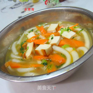 豆腐胡萝卜煮粉的做法步骤：7