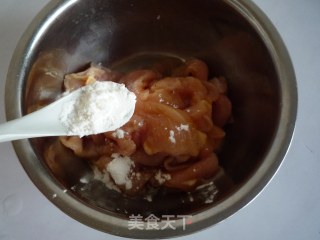 柠檬鸡片的做法步骤：3