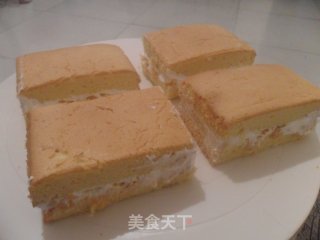 奶油肉松蛋糕的做法步骤：13