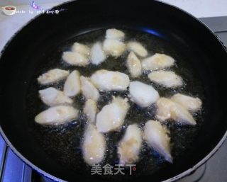 拔丝山药的做法步骤：4