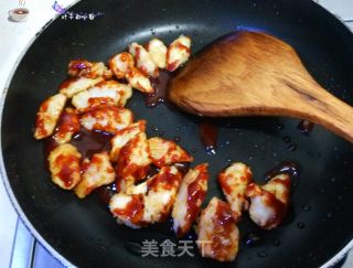 拔丝山药的做法步骤：5
