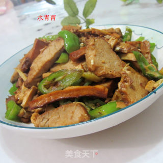 姜丝卤肉豆腐丝的做法步骤：9