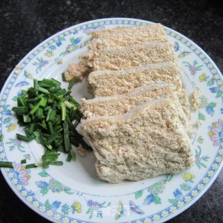 韭菜豆腐渣的做法步骤：2
