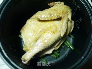 电饭锅焗豉汁鸡的做法步骤：4