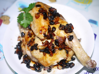 电饭锅焗豉汁鸡的做法步骤：9