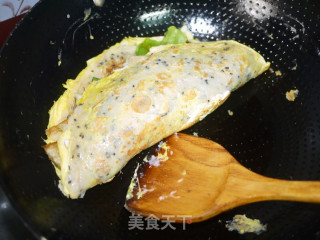 简易版煎饼果子的做法步骤：7