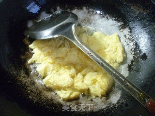 鸡蛋炒油豆角的做法步骤：7