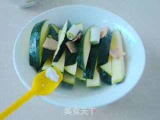 鸡汤蒸嫩南瓜的做法步骤：5