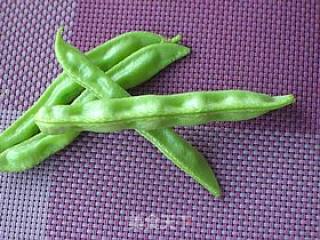 肉丝炒四棱梅豆的做法步骤：1