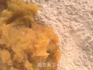 南瓜玉米馒头的做法步骤：3