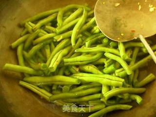 辣炒豆角的做法步骤：5