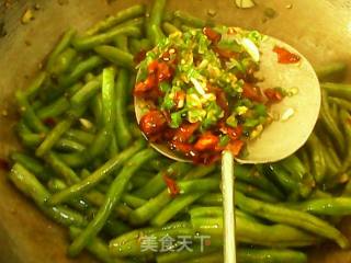 辣炒豆角的做法步骤：7