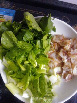 诺诺的菜拌饭的做法步骤：1