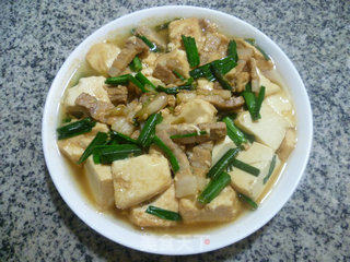 大蒜五花肉豆腐的做法步骤：10