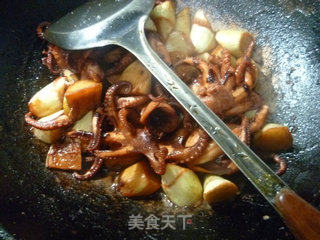 茭白烧网潮的做法步骤：12