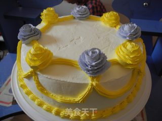 生日蛋糕的做法步骤：7