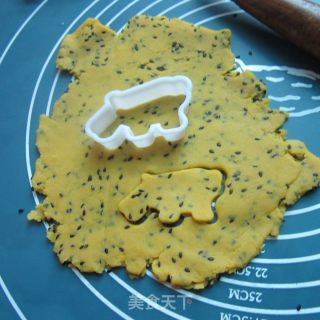 香烤粗粮饼的做法步骤：4