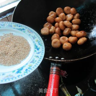 芝麻糖炒粑的做法步骤：8