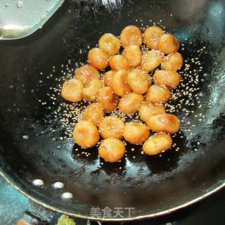 芝麻糖炒粑的做法步骤：9