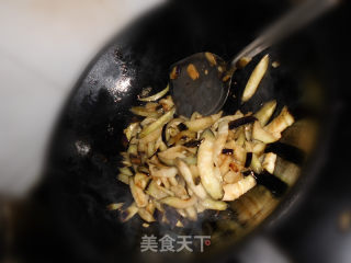简单干炒（烧）茄条的做法步骤：4