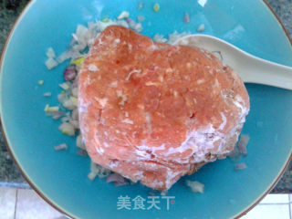 门钉肉饼（猪肉版）的做法步骤：2
