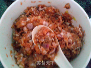 门钉肉饼（猪肉版）的做法步骤：3