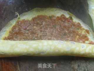 鸡蛋肉卷的做法步骤：5