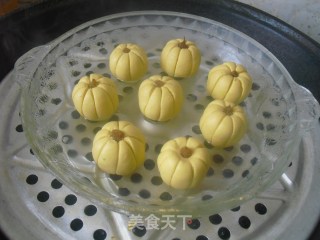 南瓜包的做法步骤：8