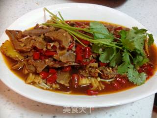 爽辣辣牛肉的做法步骤：12