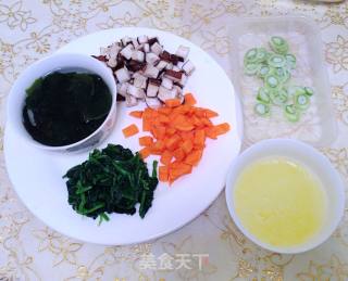 【芙蓉鲜蔬汤】----有油版&无油版的做法步骤：4