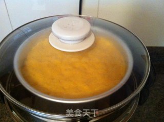 南瓜发糕的做法步骤：6