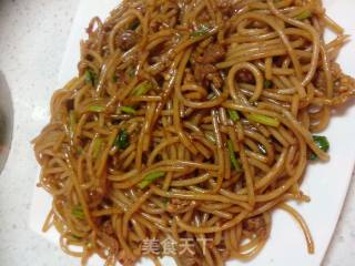 肉炒粉的做法步骤：7