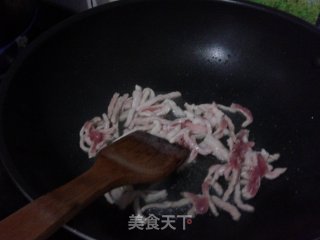 肉丝炒芹菜的做法步骤：3