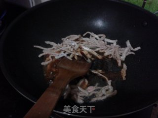 肉丝炒芹菜的做法步骤：4