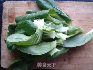 清炒油菜的做法步骤：2