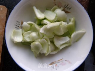 清炒油菜的做法步骤：3
