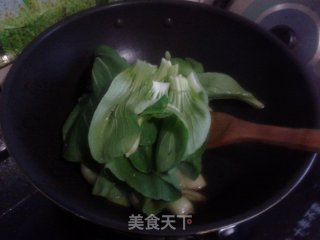 清炒油菜的做法步骤：6