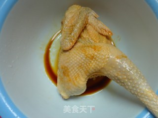 姜葱鸡的做法步骤：2