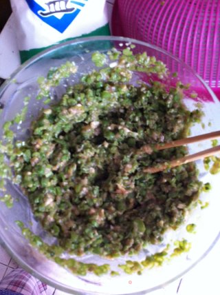 猪肉豆角水饺的做法步骤：13