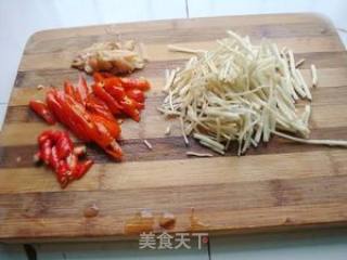 苤菜根烧鱼的做法步骤：4
