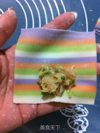 彩色馄饨的做法步骤：13