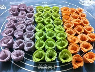 彩色馄饨的做法步骤：17