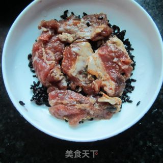 黑米肉的做法步骤：5